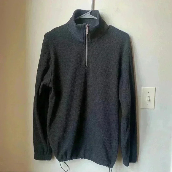 Zara Women’s Half Zip Sweater | Size Small Oversized Gray Sweater - Picture 1 of 9